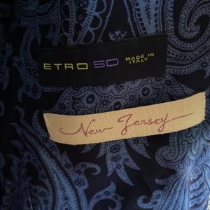 Etro unstructured jacket